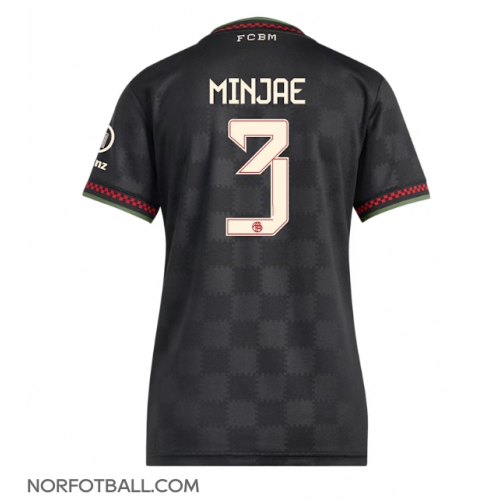 Billige Fotballdrakt Bayern Munich Kim Min-jae #3 Replika Tredjedrakt Dame 2025-26 Kortermet Billige Fotballdrakt Bayern Munich Kim Min-jae #3 Replika Tredjedrakt Dame 2025-26 Kortermet